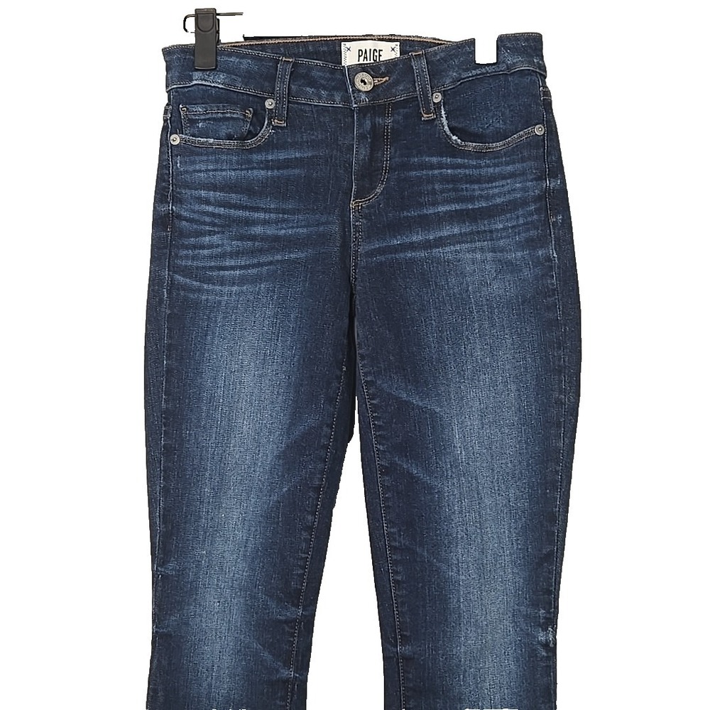Paige Verdugo Cropped Women's Jeans Size 25 Anise Wash (26.5x25.5) - Picture 3 of 7